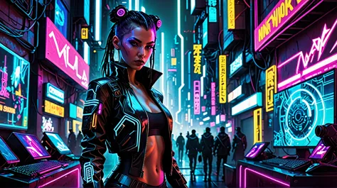 Trình tạo ảnh AI Cyberpunk miễn phí (không cần đăng ký, không giới hạn)