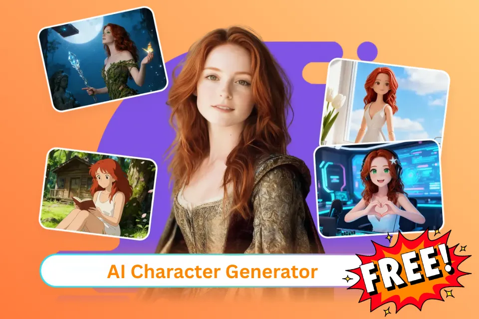 Gerador de Personagens por IA a partir de Texto