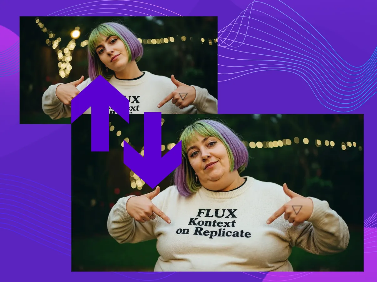 Transformasi Wajah & Tubuh Gemuk AI Canggih