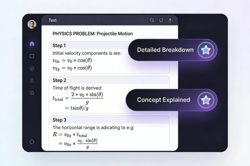 ステップバイステップの解法サポート