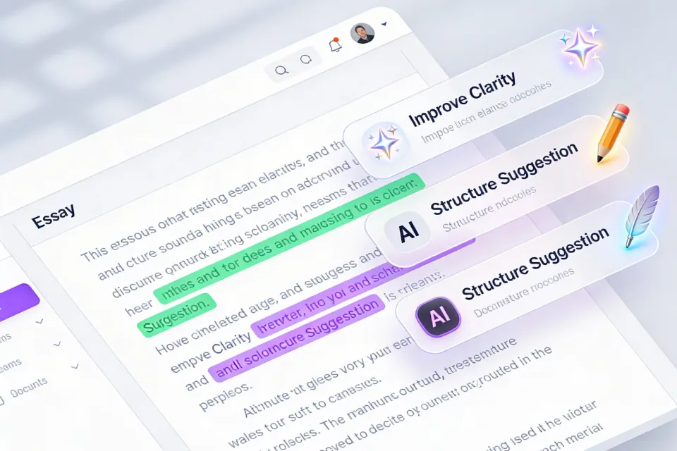 作文・学習サポートのアドバイス付き
