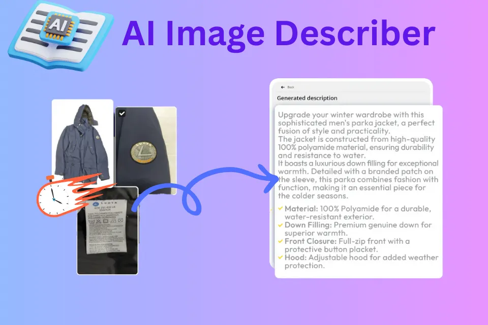 AI-описатель изображений без фильтра с моментальным извлечением текста