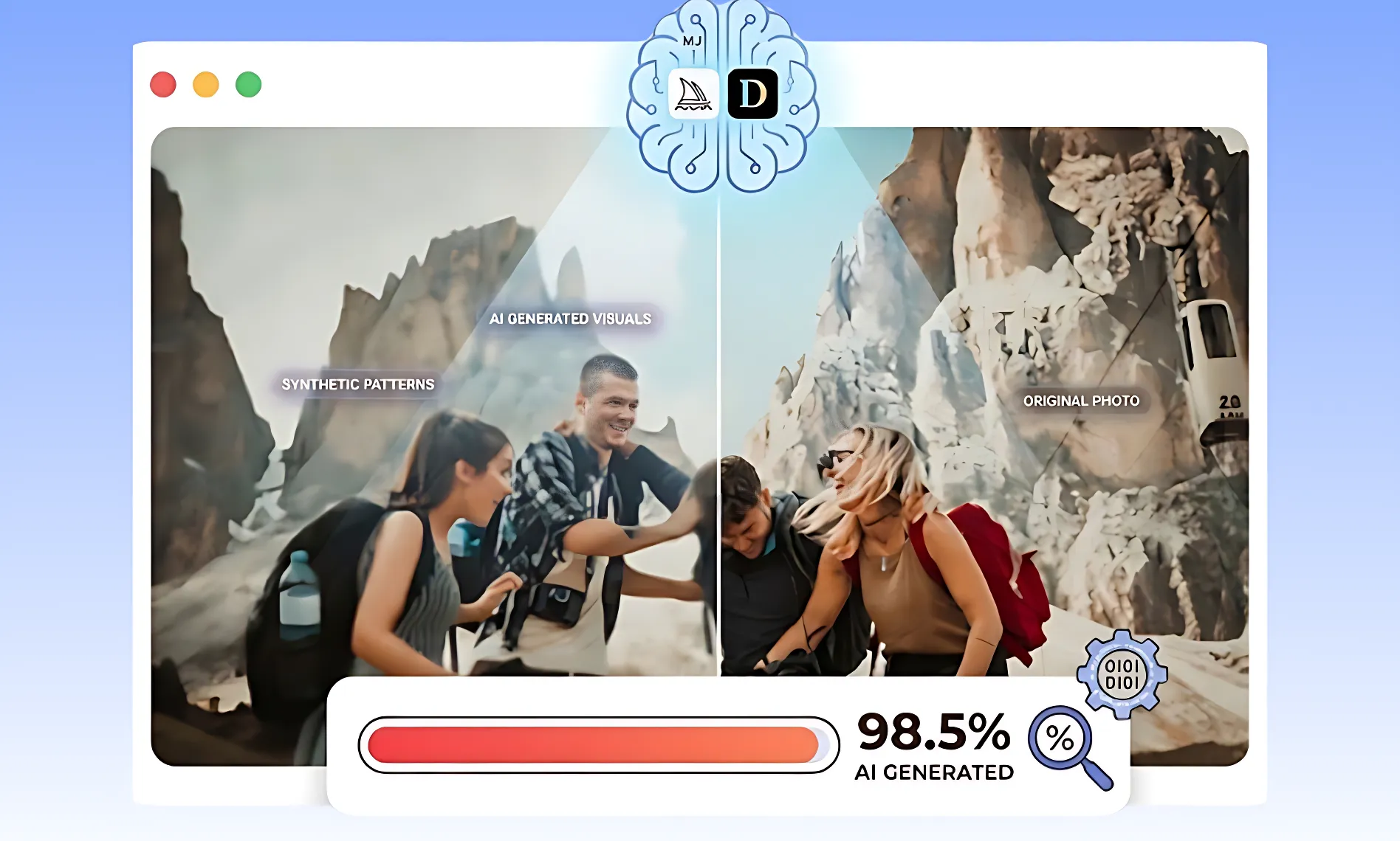 Kết Quả Chính Xác Với Trình Phát Hiện Ảnh AI Miễn Phí