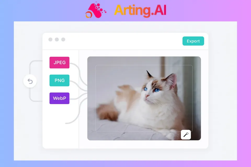 Redimensionamento de Imagem IA Online com Suporte Multi-Formato