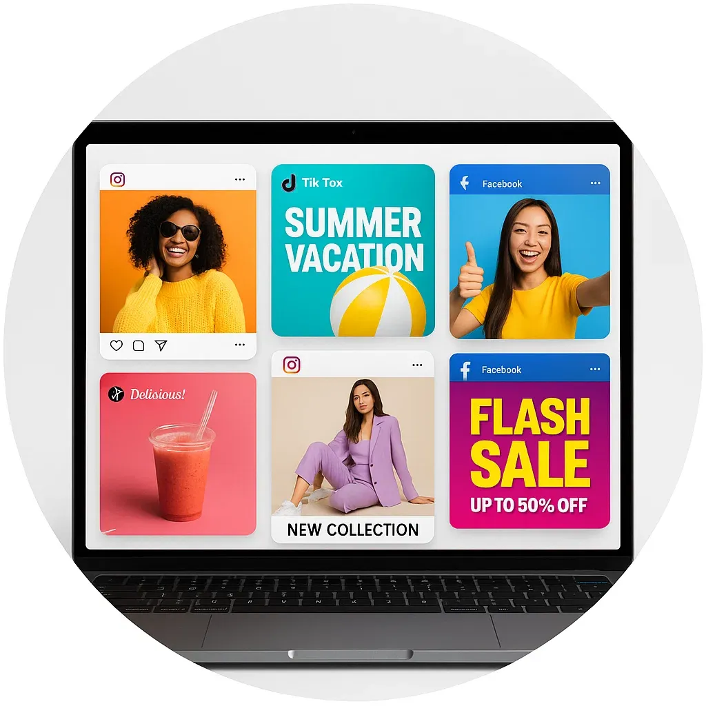 Crie Conteúdo de Mídia Social de Alta Qualidade com o Redimensionador de Imagem IA