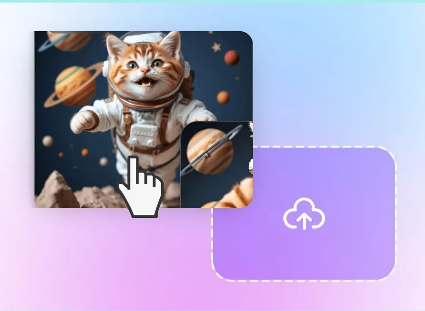 写真をアップロード