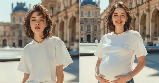 Keep Creating with the Free AI Pregnant Filter on VideoPlus.AI