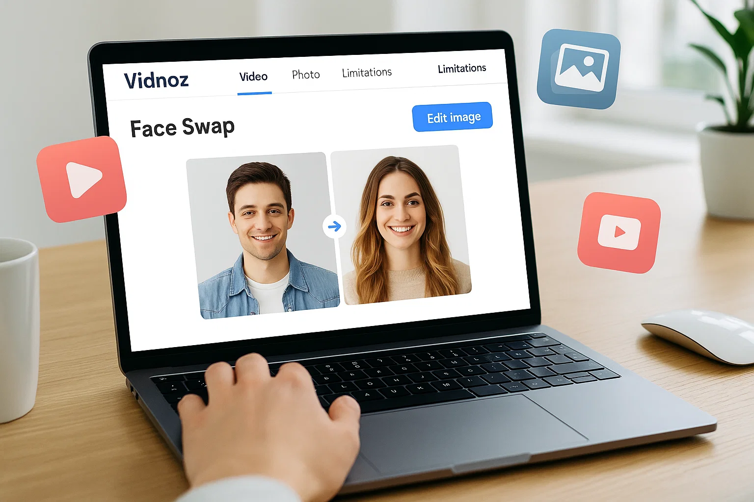 2025년 최고의 Vidnoz 페이스스왑 대안 - Arting AI 비디오 페이스스왑