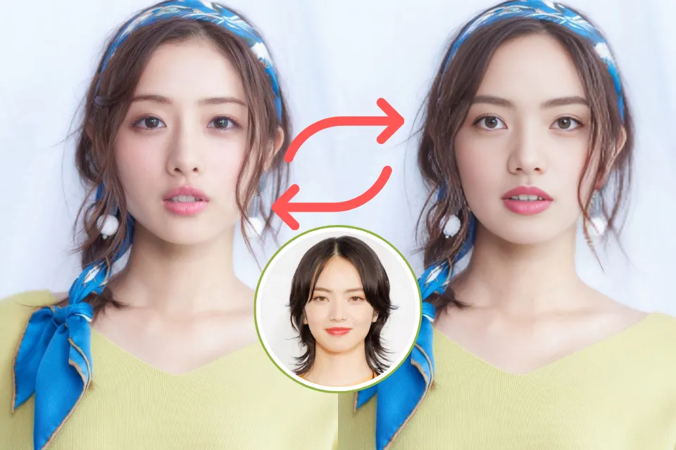 高品質かつ即時処理の顔交換体験