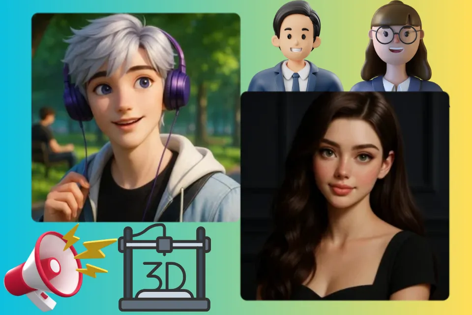 صمّم شخصيات ثلاثية الأبعاد مخصصة باستخدام مولد أفاتار الذكاء الاصطناعي المجاني