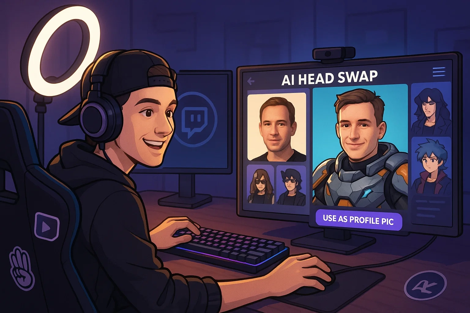 🧑‍🎤 Avatares Personalizados & Branding Pessoal