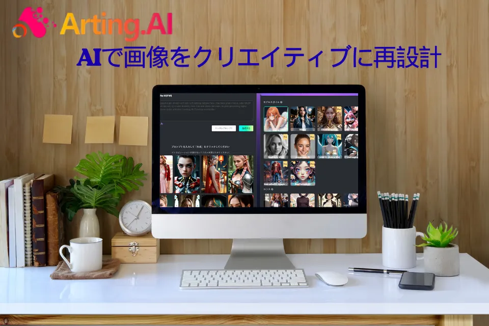 AIで画像をクリエイティブに再設計する 無料AI画像生成機能