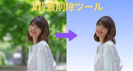 画像の背景をワンクリックで削除できるAIツール