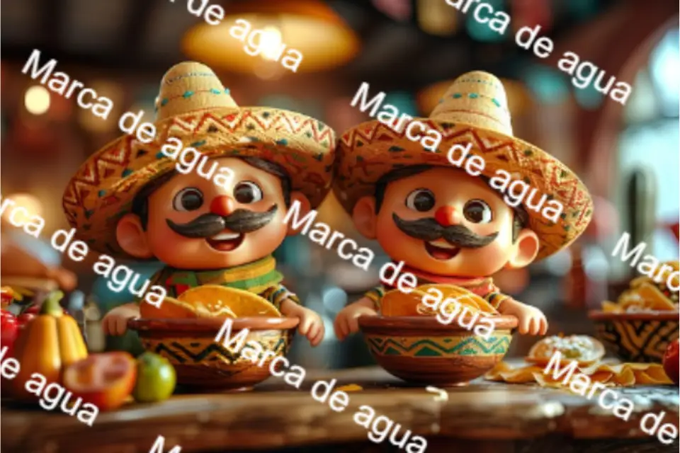 Edición sin esfuerzo gracias a la ia para quitar marcas de agua - Antes Edición sin esfuerzo gracias a la ia para quitar marcas de agua - Antes