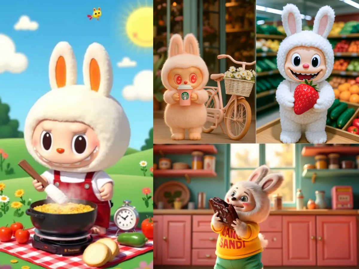 Transforme Qualquer Foto em um Boneco Labubu Único com IA