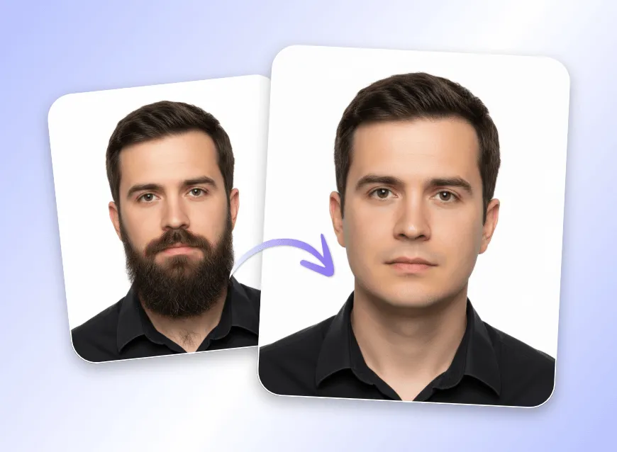 Photo identité et passeport – Fini la barbe !