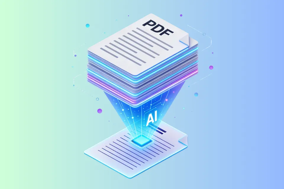 AI PDF Summarizer for Long Document Compression