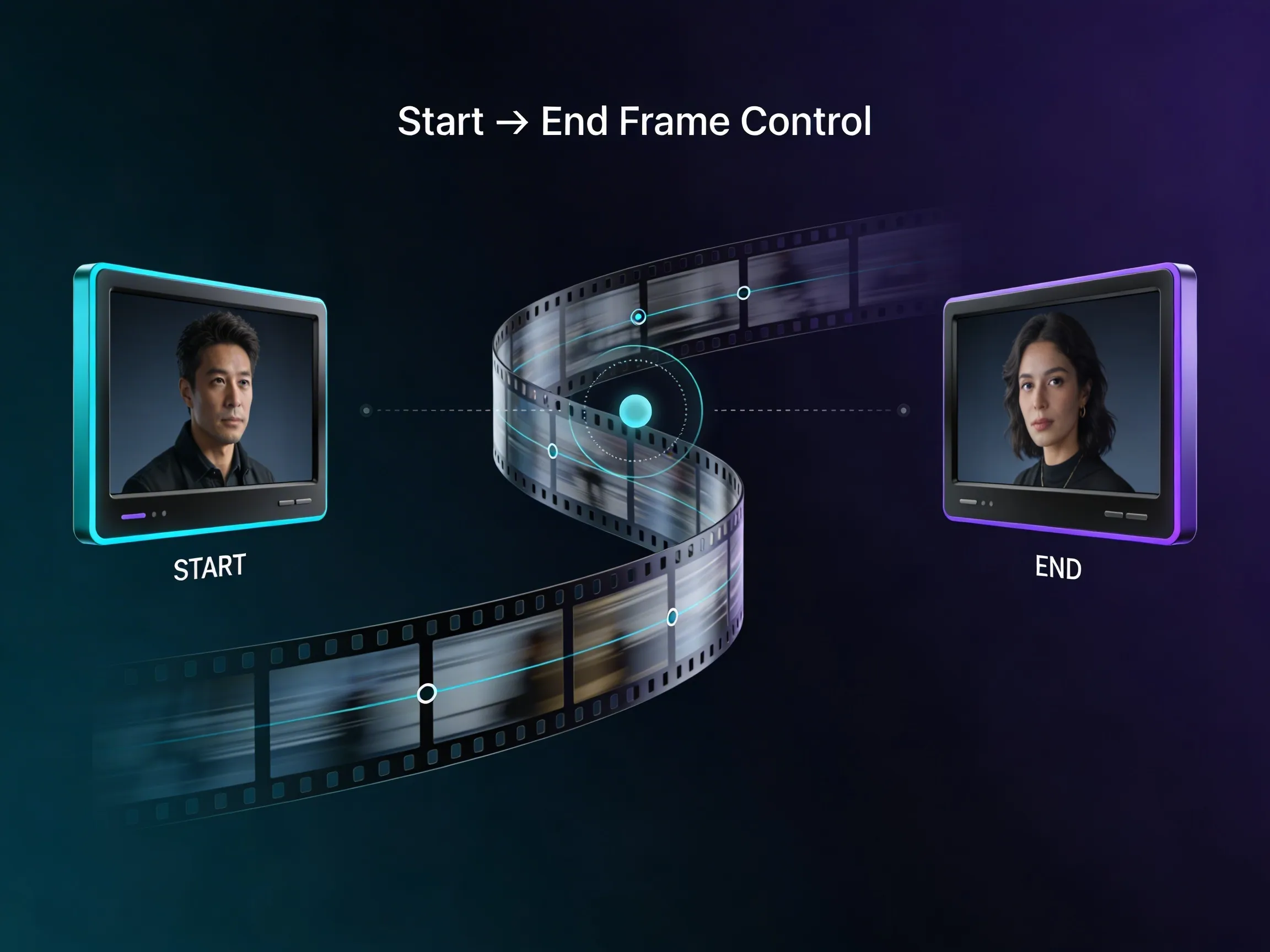 시작 & 종료 프레임 지정