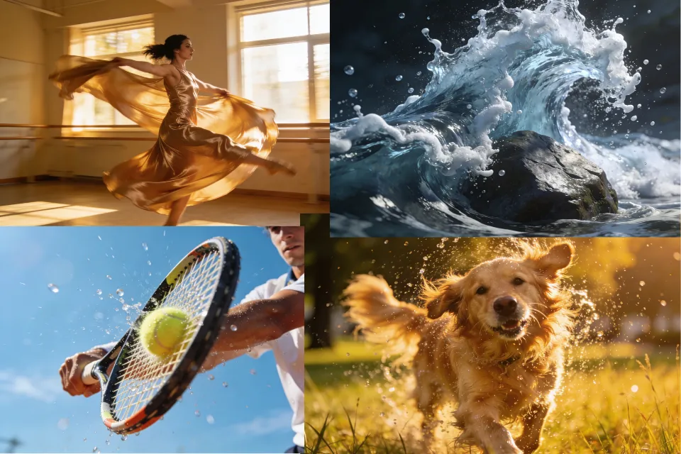 Realistic Motion Physics Powered by Kling 3.0