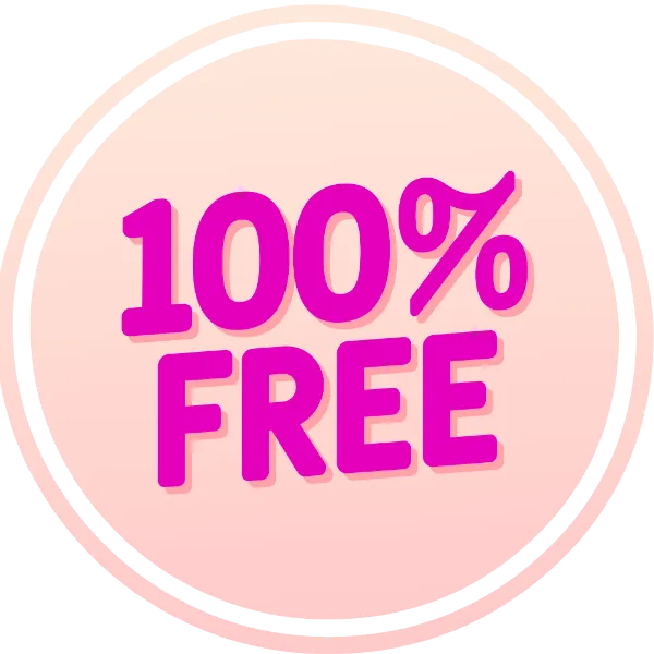 100% Free and Easy to Use