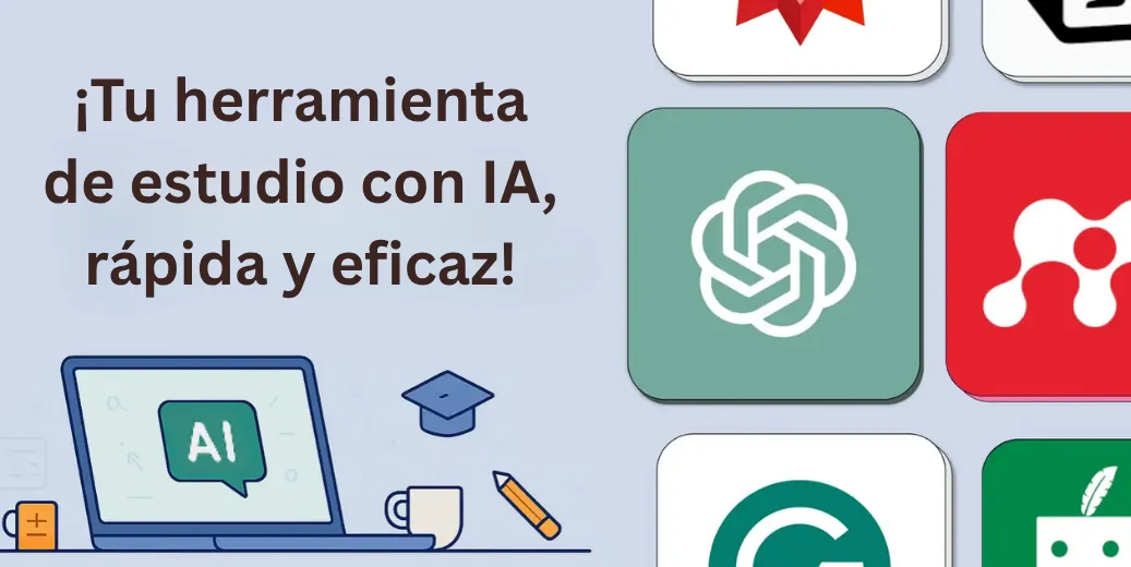 Estudia y escribe con IA