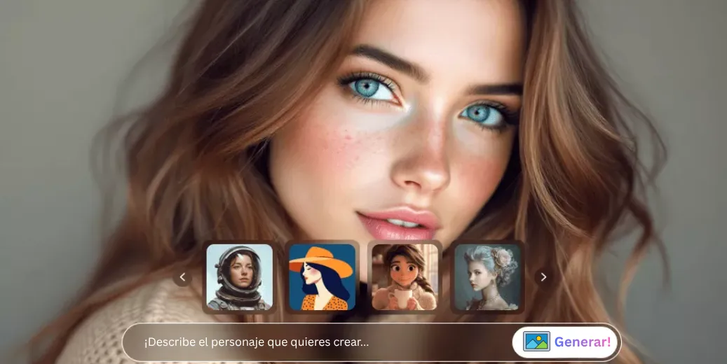 Crea imágenes con IA