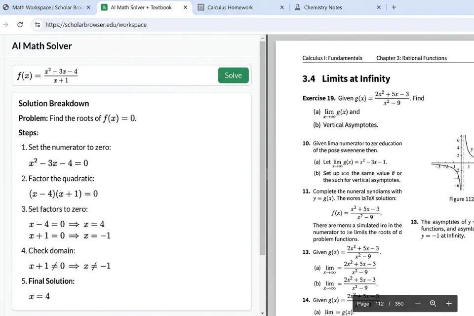 AI 수학 풀이기 입력 지원: 텍스트, LaTeX, 이미지, PDF, 필기, 음성