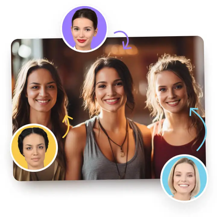 AI Multiple Face Swap
