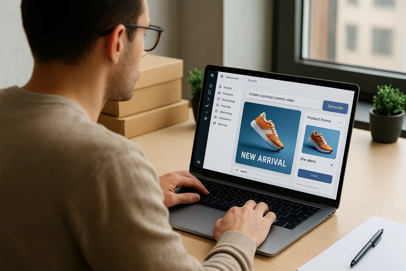 🛍 Gerador de Vídeos de Produto para eCommerce & Varejo