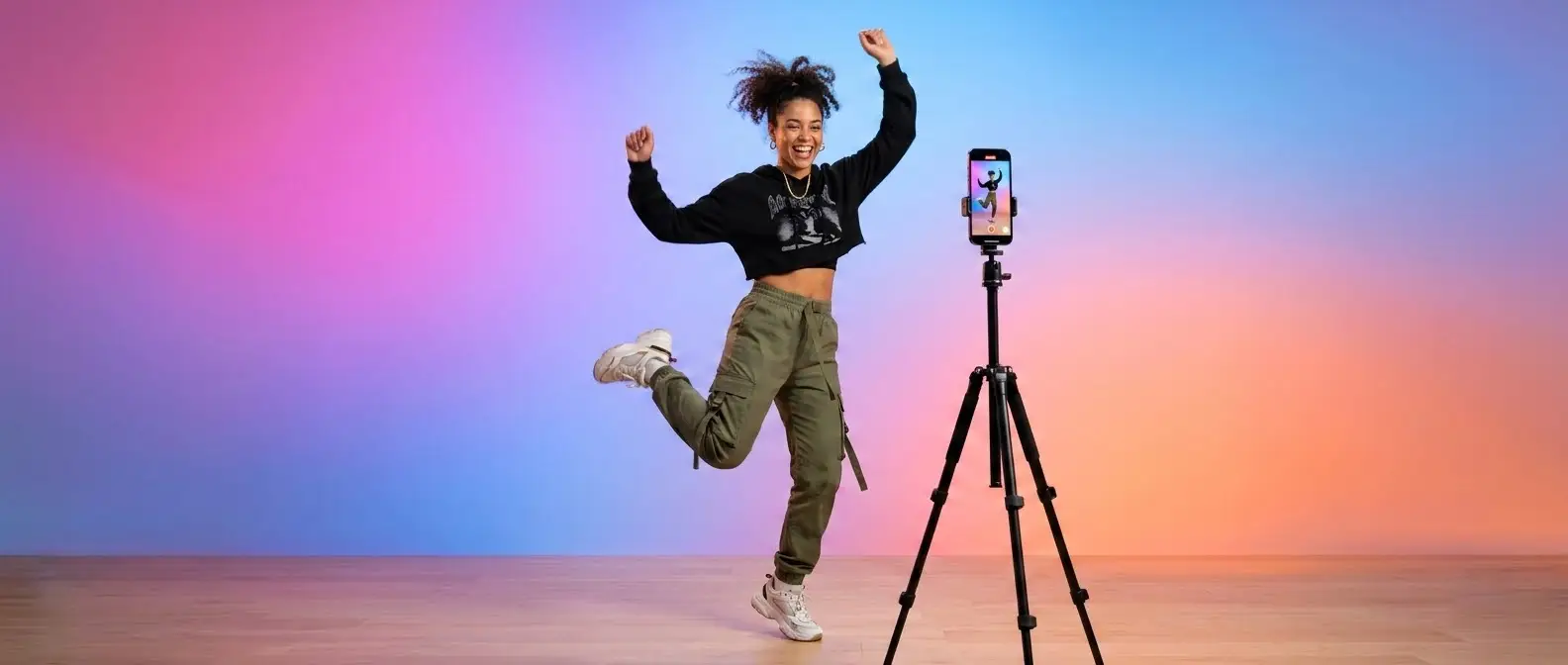 Танцевальные видео для TikTok и Reels