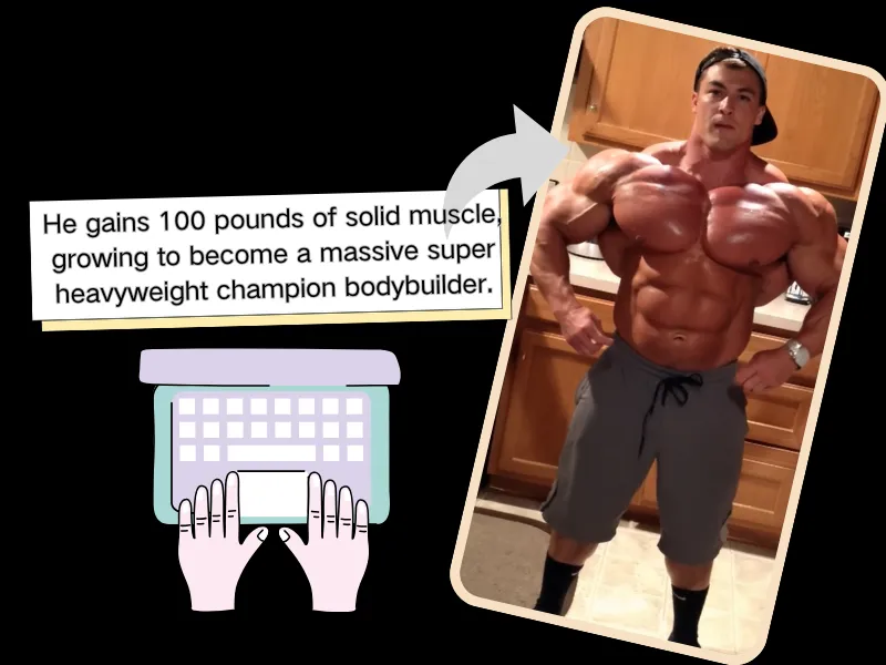 文字轉肌肉自訂