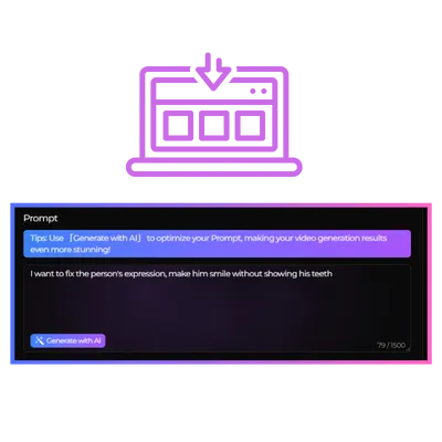 Geben Sie eine Eingabeaufforderung ein oder wählen Sie eine aus