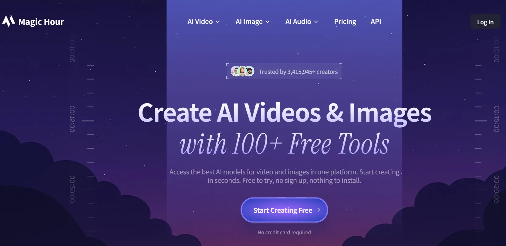 Magic Hour AI video oluşturucu örneği