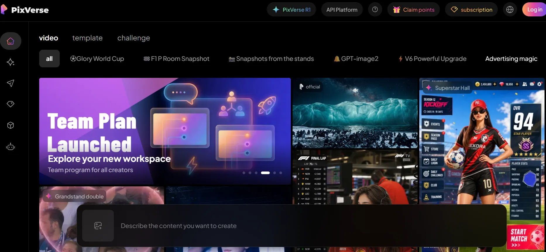 PixVerse V5.6 image to video example