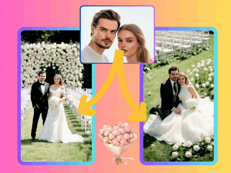 Personnalisez les Animations avec les Outils du Créateur de Vidéos de Mariage IA