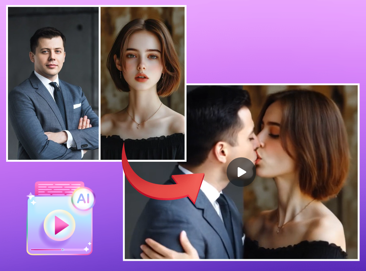 Créez des Vidéos Sans Filigrane Instantanément avec le Générateur de Vidéos d'Embrassade IA