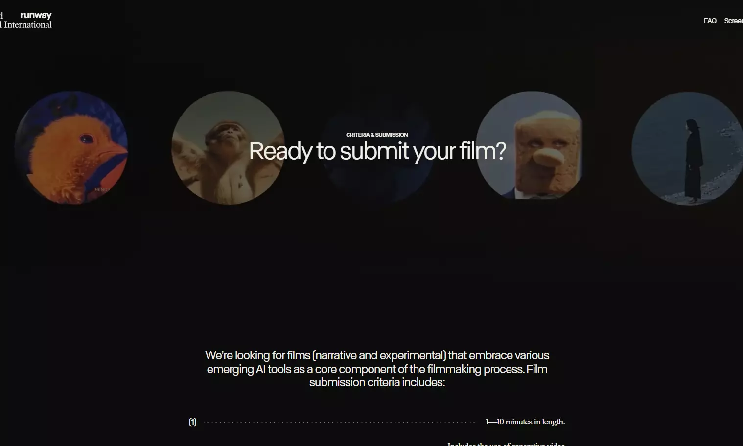 Runway AI video generator