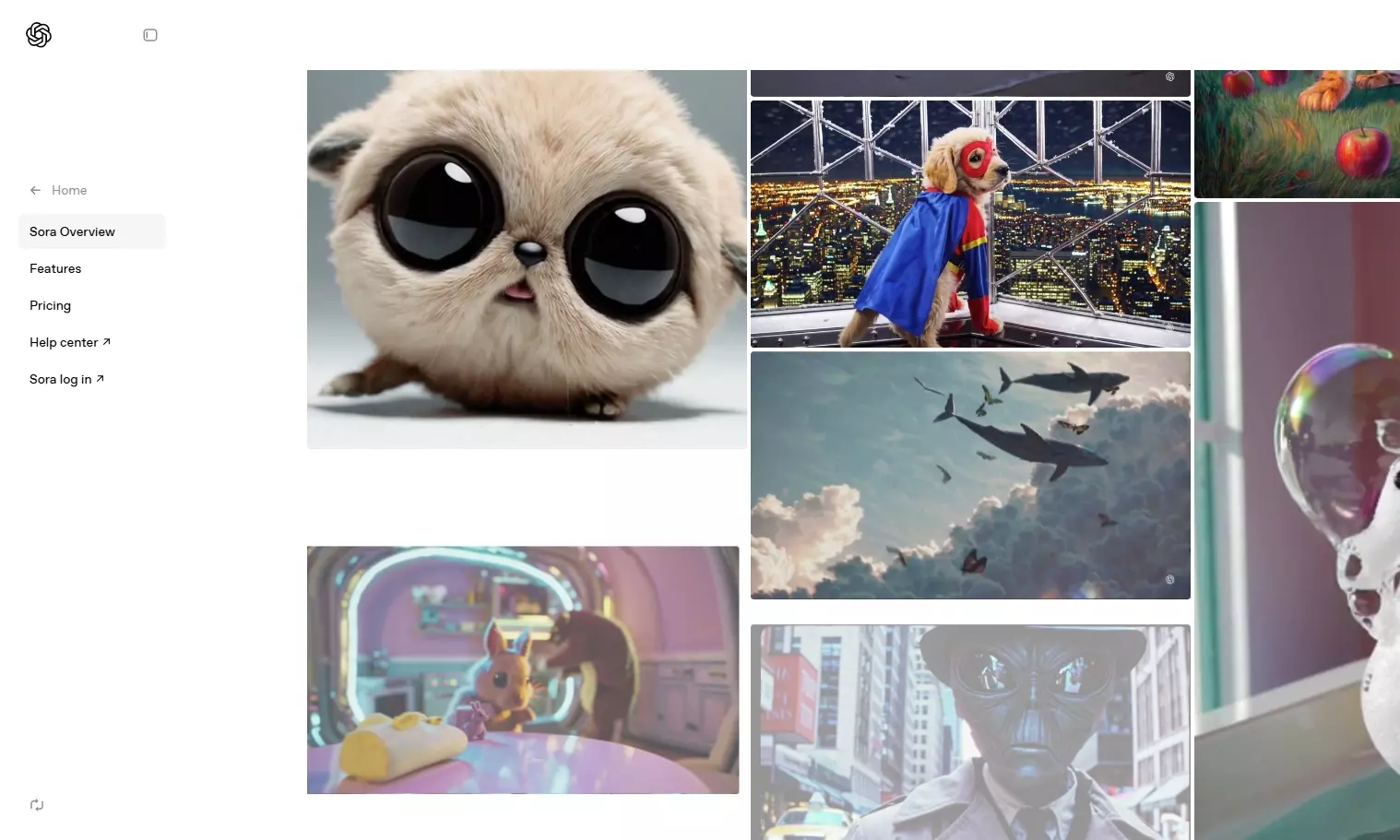 Sora AI video generator