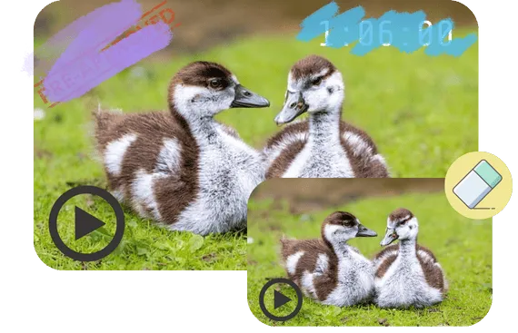 免費 AI 線上影片浮水印移除工具