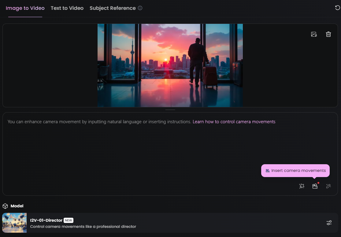 海螺AI圖像轉視頻